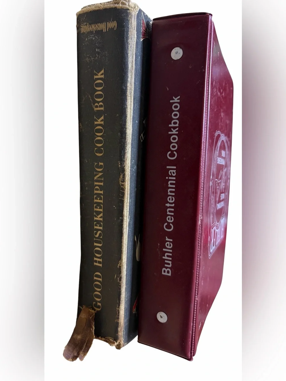 Vintage Cookbooks Set Of 2 Good Housekeeping Cookbook And Buhler Centennial